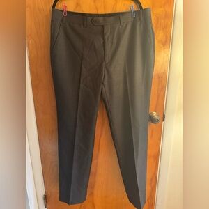 ✨Ralph Lauren Dark Grey Wool-Blend Trousers. EUC. Size 38x32